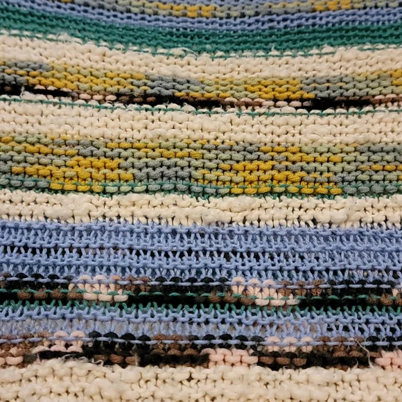 Anthropologie Rosie Neira Medium "Marbled Bands Sweater" - Picture 11 of 15